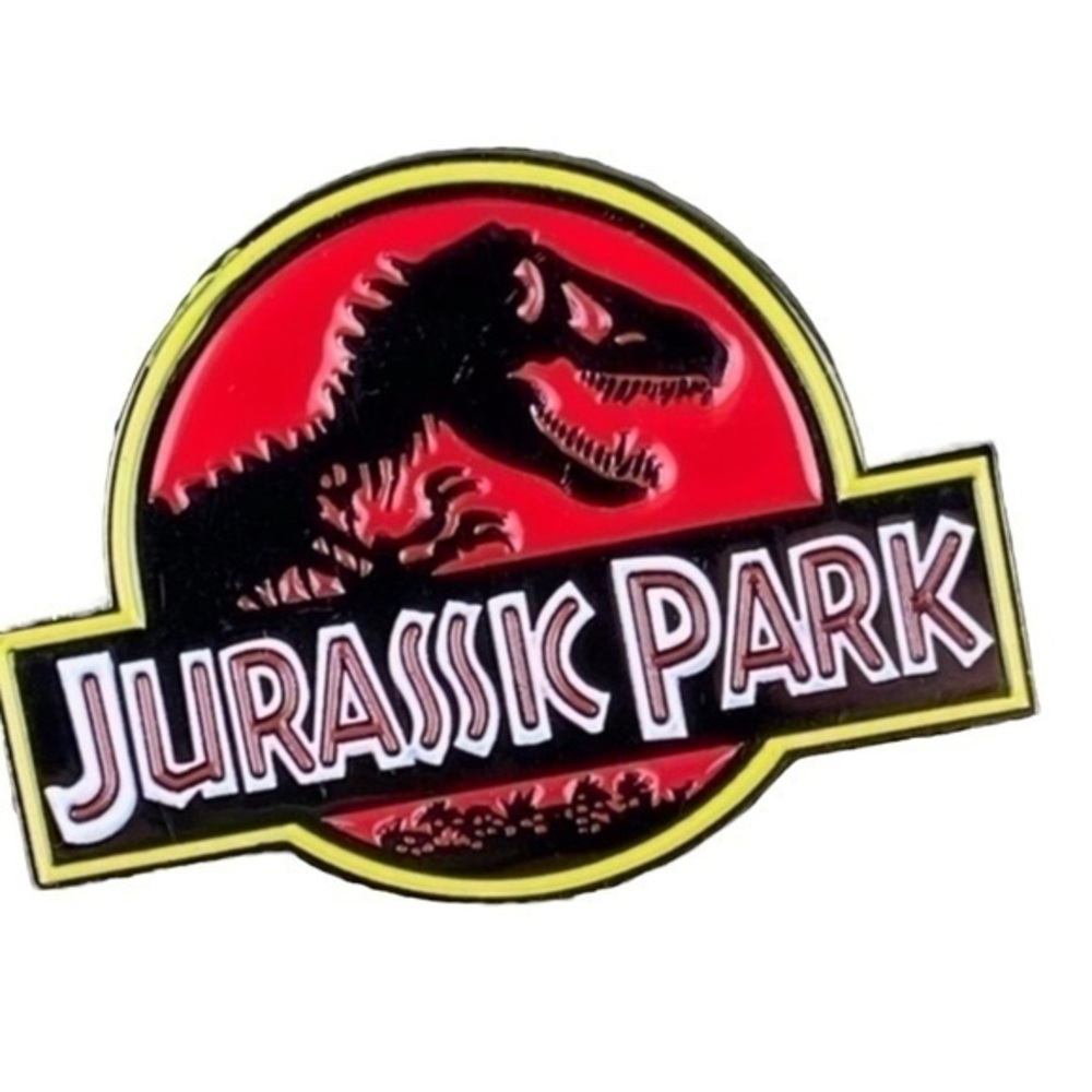 Jurassic Park Lapel‎ Pin Movie Dinosaur Metal